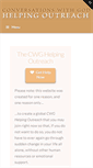 Mobile Screenshot of cwghelpingoutreach.com